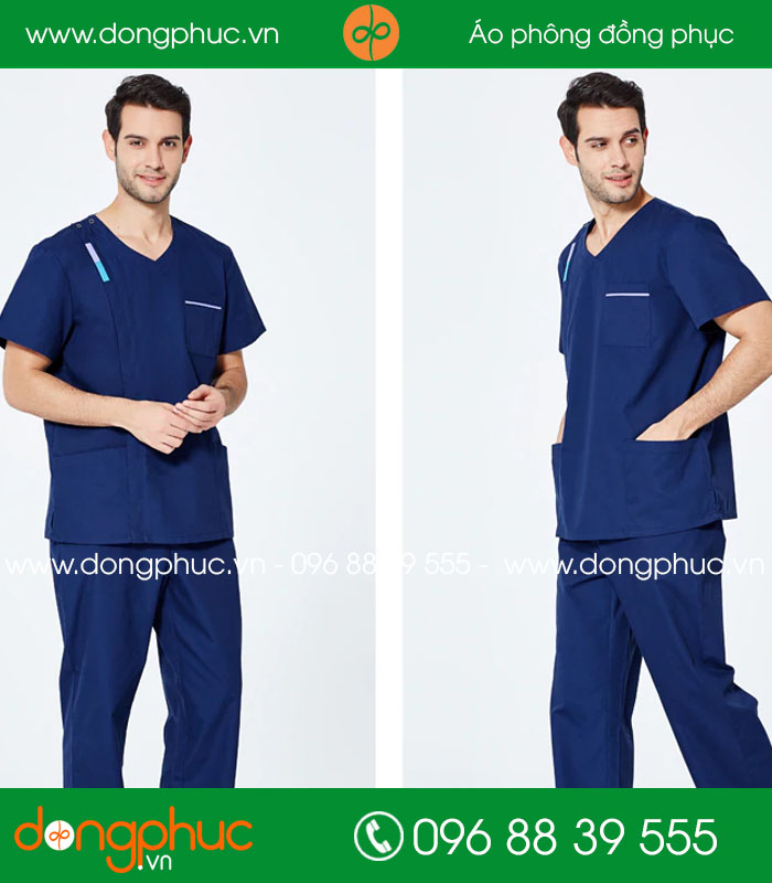 Đồng phục phòng mổ màu tím than